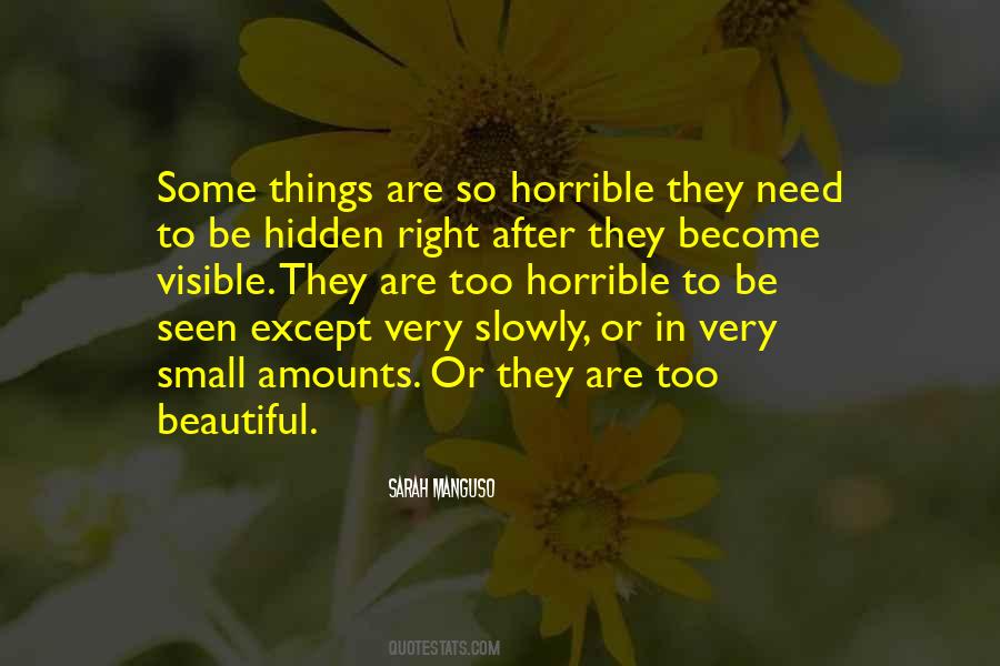 Small Beautiful Quotes #866728
