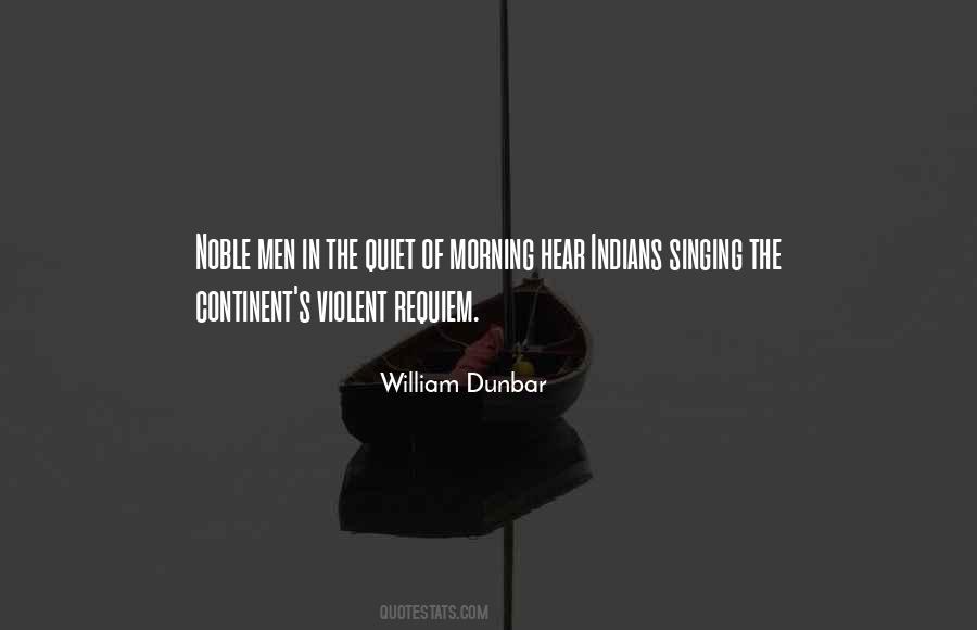 Quiet Morning Quotes #1817011