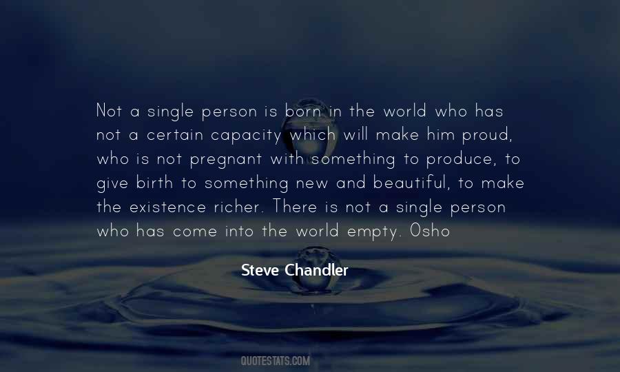 Proud Single Quotes #758671