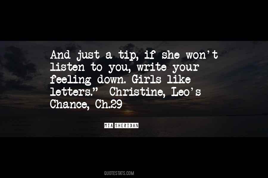 Listen Love Quotes #1021857