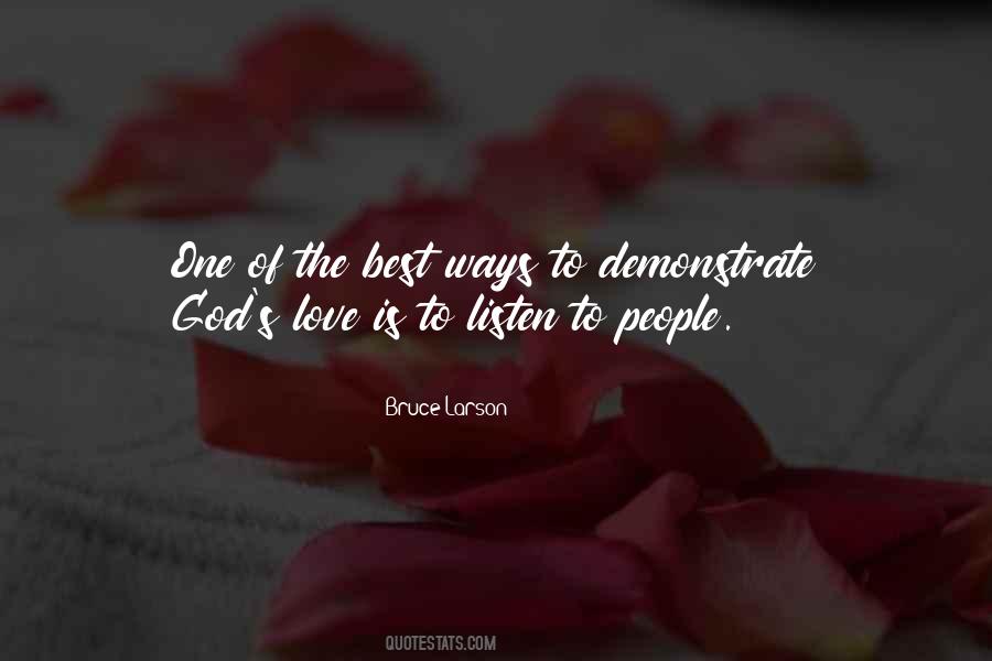 Listen Love Quotes #1586157