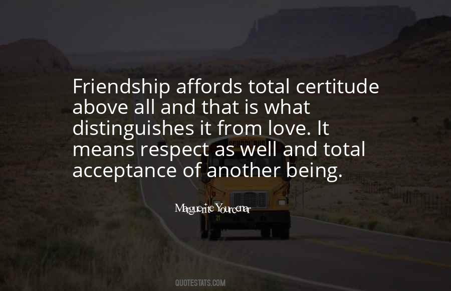 Respect Is Love Quotes #1693360