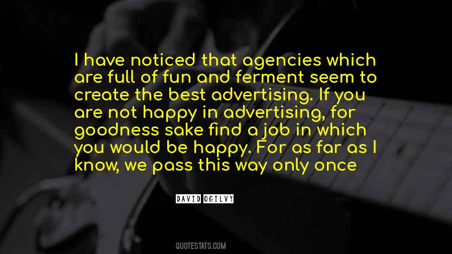 Advertising Job Quotes #1615673