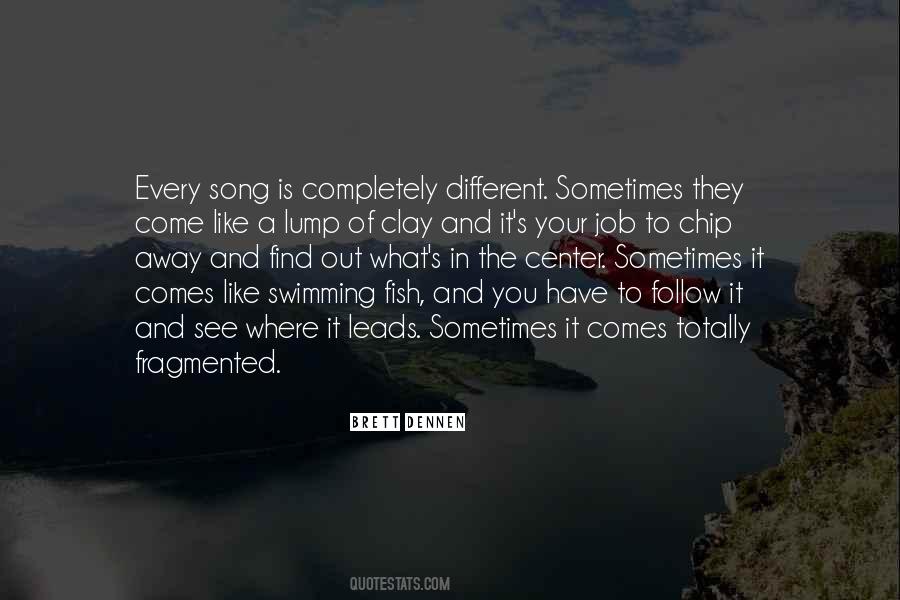Swimming Fish Quotes #1495362