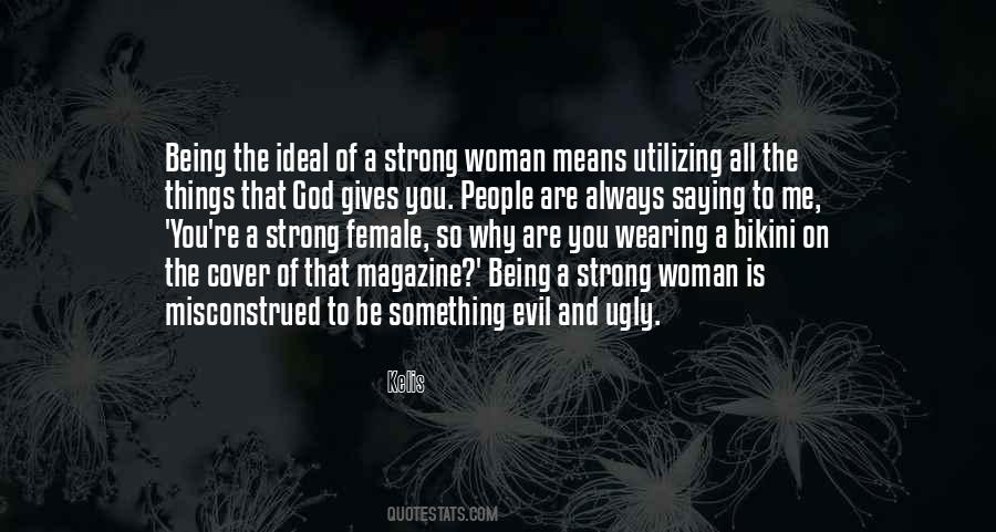 On Being Strong Quotes #1547446