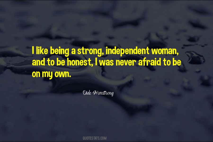 On Being Strong Quotes #869471