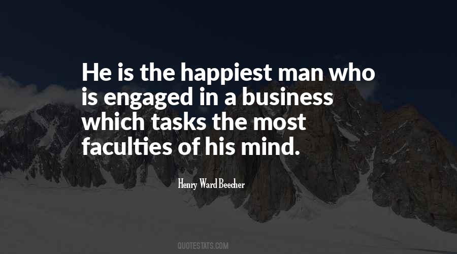 Quotes About Happiest Man #106882