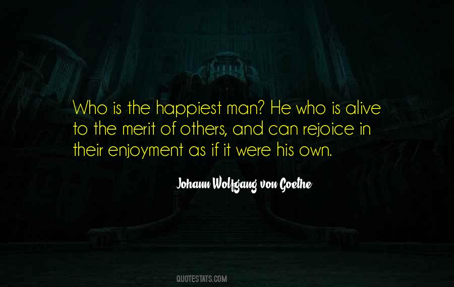 Quotes About Happiest Man #225005