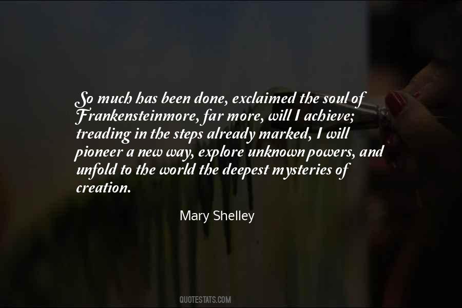 Frankenstein Mary Shelley Quotes #1229408