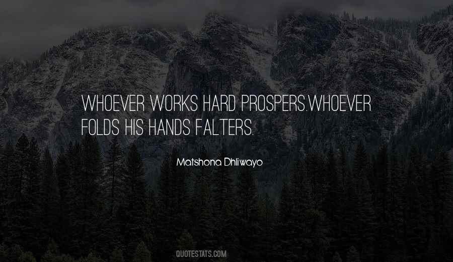 Work With Your Hands Quotes #138488