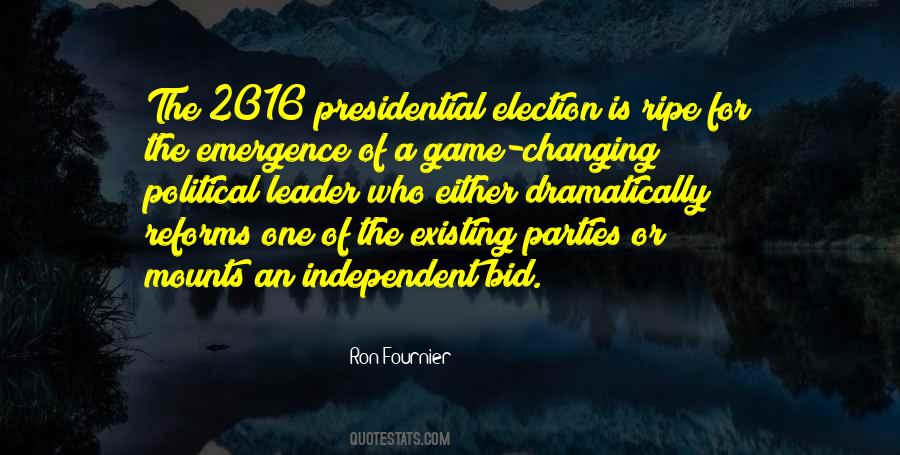 Us Presidential Election Quotes #1609208