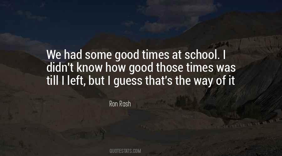 Fun At School Quotes #1387252