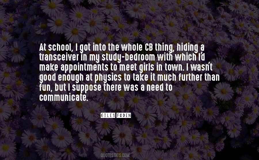 Fun At School Quotes #360034