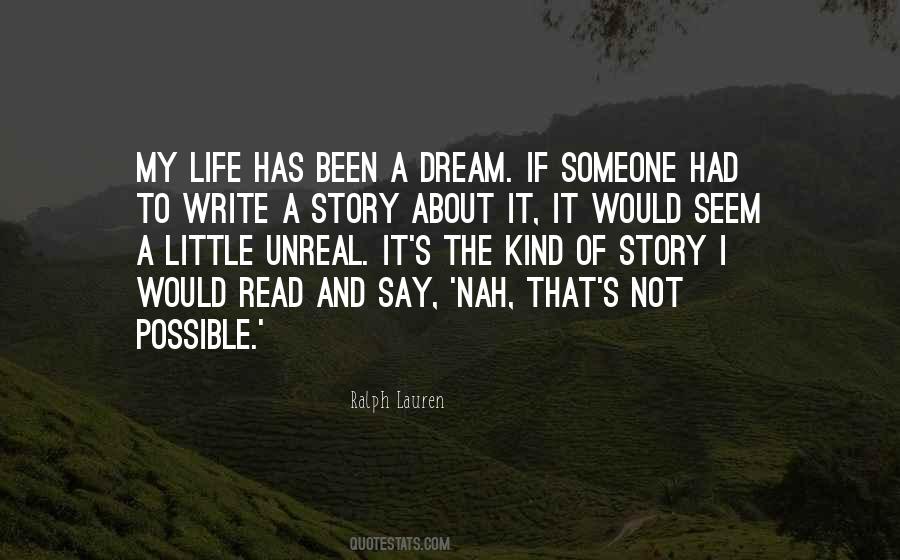 Dream Story Quotes #1034619