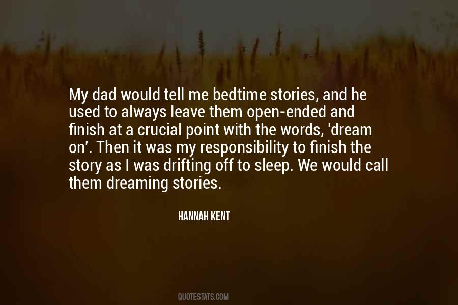 Dream Story Quotes #807775