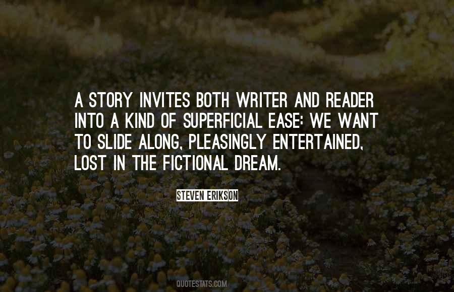 Dream Story Quotes #838399