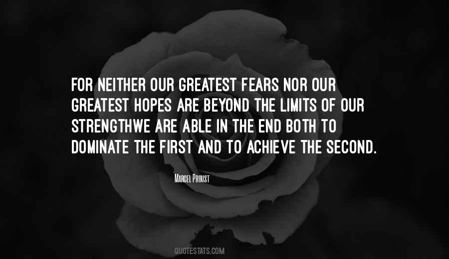 Go Beyond Your Fears Quotes #393729