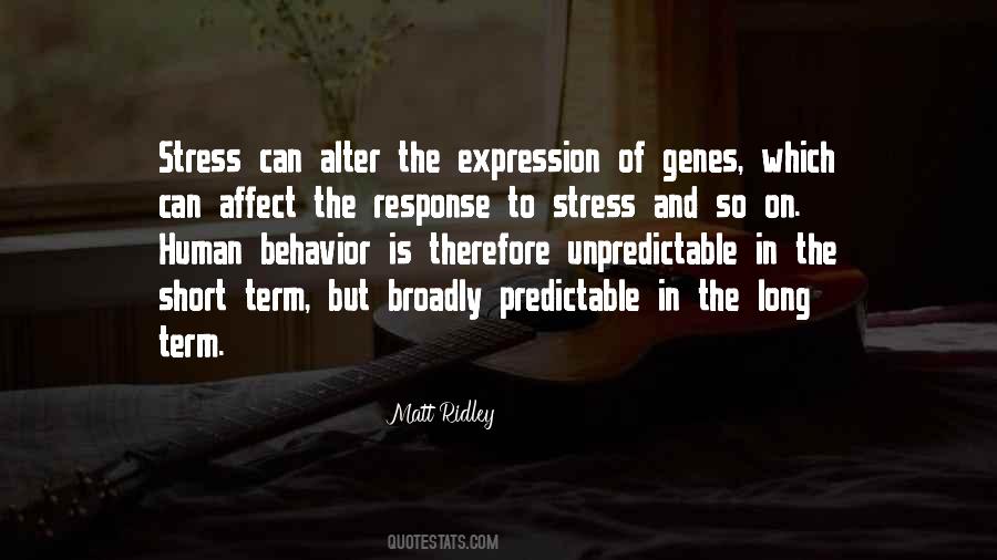 Quotes About Human Stress #1476024