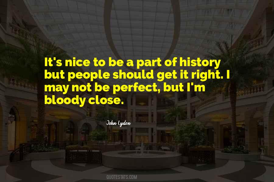 Be Perfect Quotes #1321881