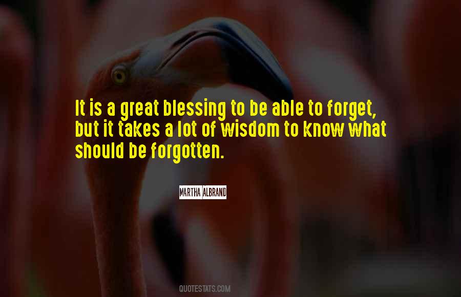Wisdom Blessing Quotes #235656