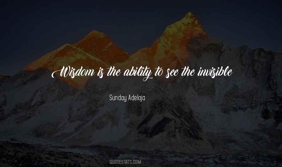 Wisdom Blessing Quotes #512531