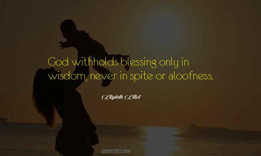 Wisdom Blessing Quotes #602550