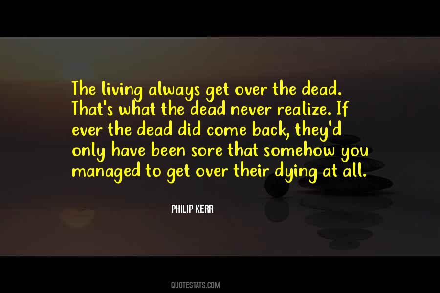 Never Get Over You Quotes #940517