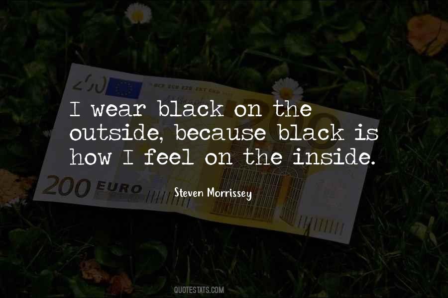 I Wear Black Because Quotes #984736