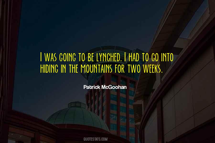 Quotes About Going To The Mountains #1458446