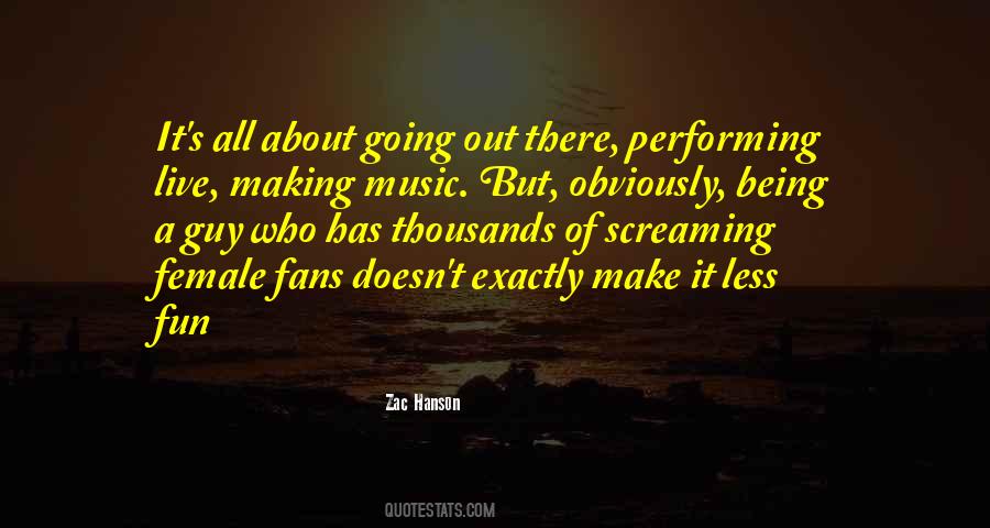 Quotes About Hanson Music #1587992