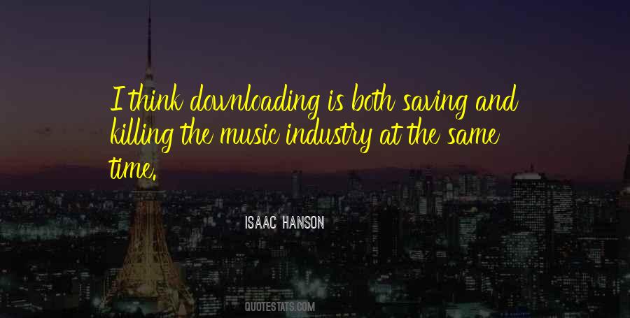Quotes About Hanson Music #1829562