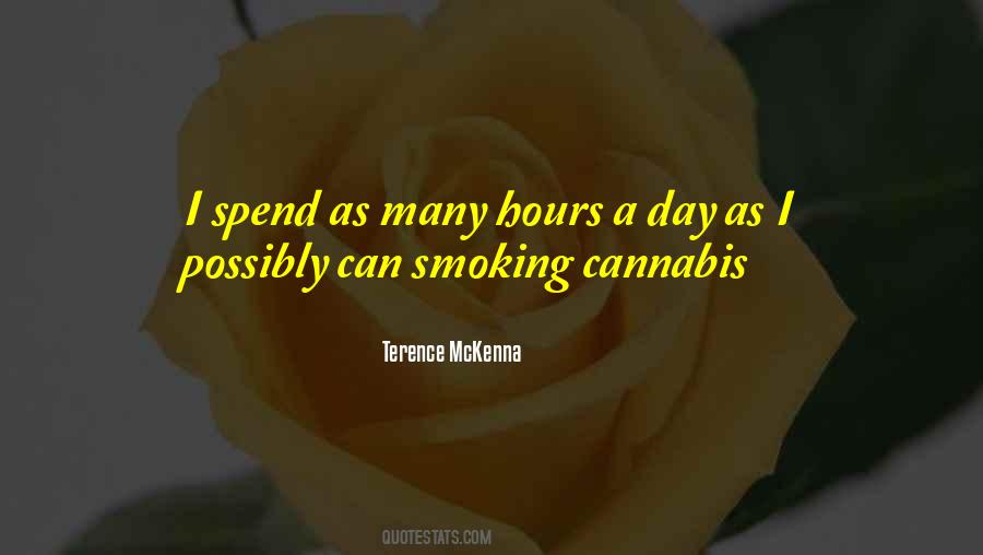 Quotes About Smoking Cannabis #1055052