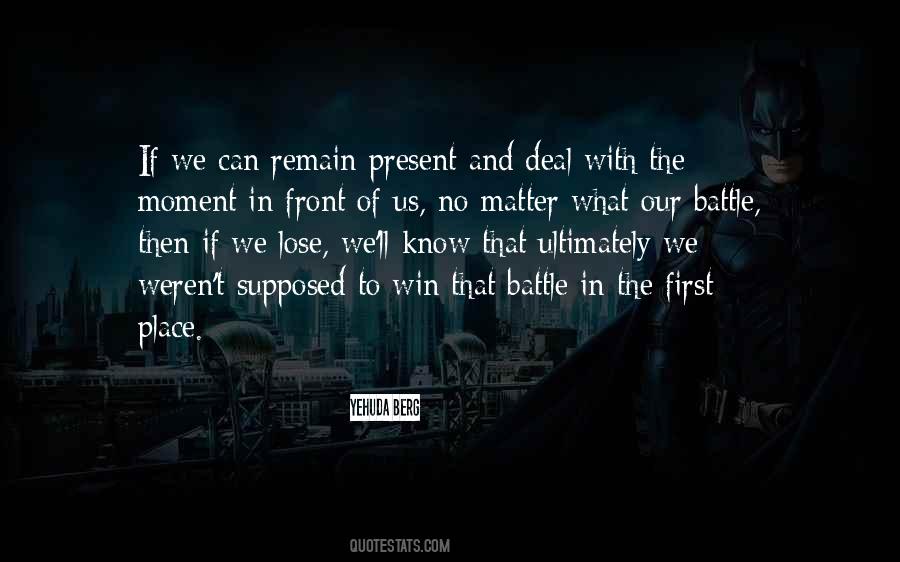 Battle Win Quotes #817448
