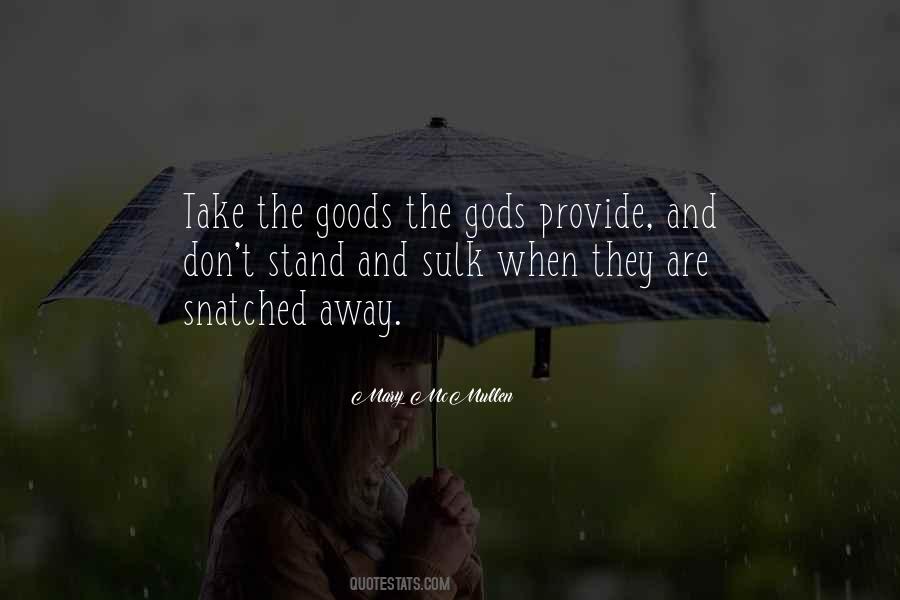 When God Provides Quotes #1545567