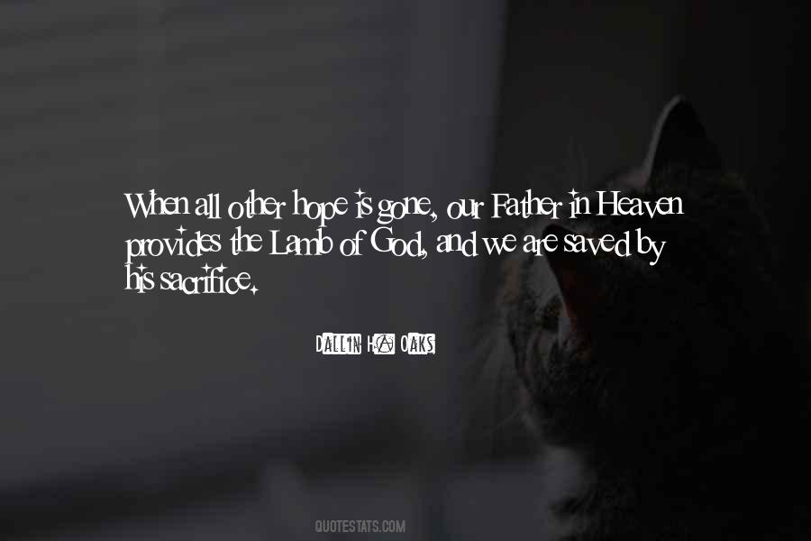 When God Provides Quotes #1838187