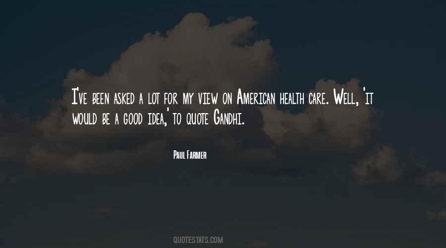 Gandhi Health Quotes #1060114 Gandhi Health Quotes #1060114