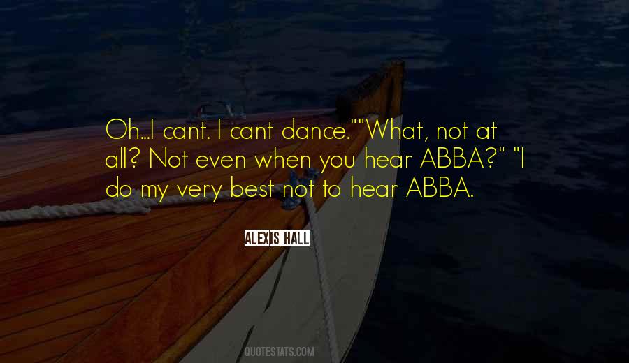 Dance Best Quotes #1061074