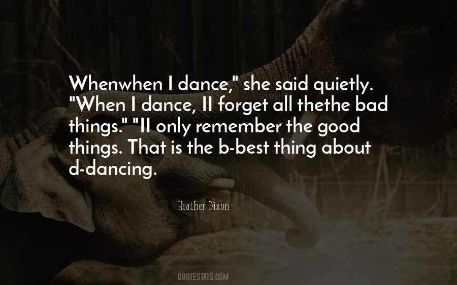 Dance Best Quotes #456969