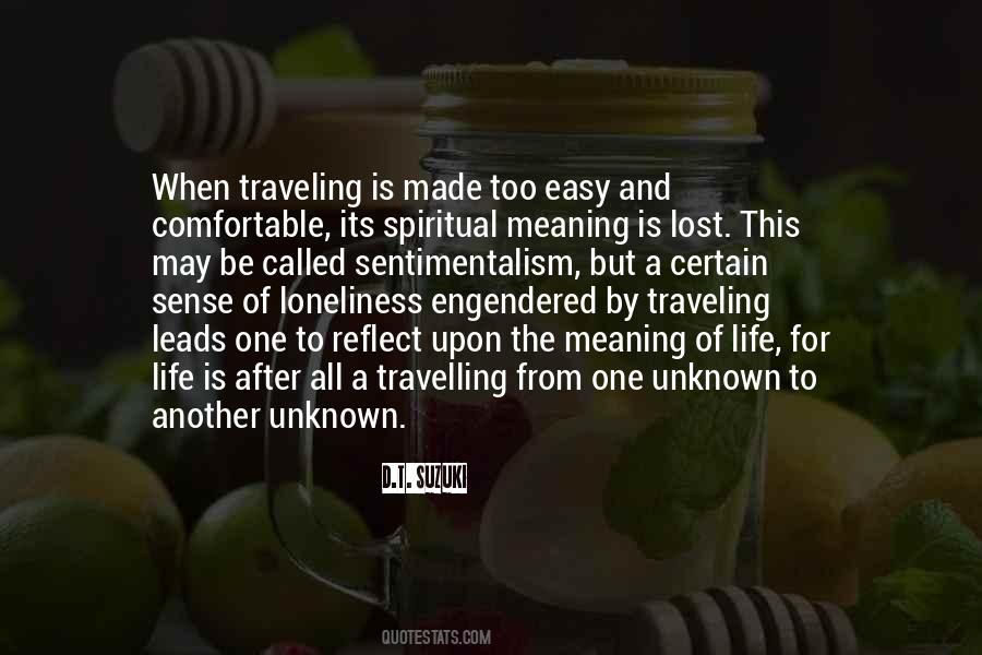 Spiritual Loneliness Quotes #704385