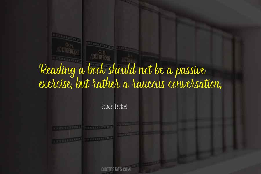 You Should Exercise Quotes #26487
