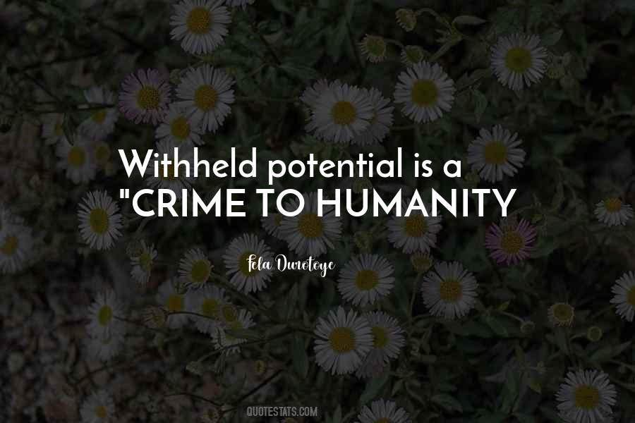 Humanity Leadership Quotes #1333349