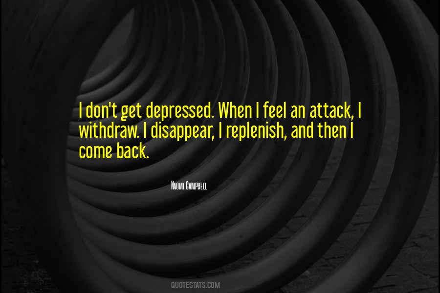 I Feel Depressed Quotes #1416565