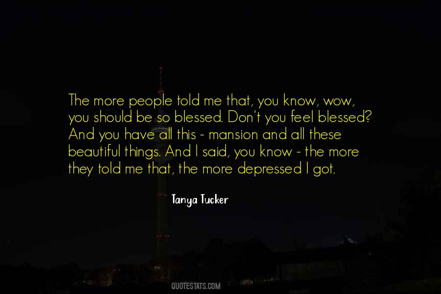I Feel Depressed Quotes #184291