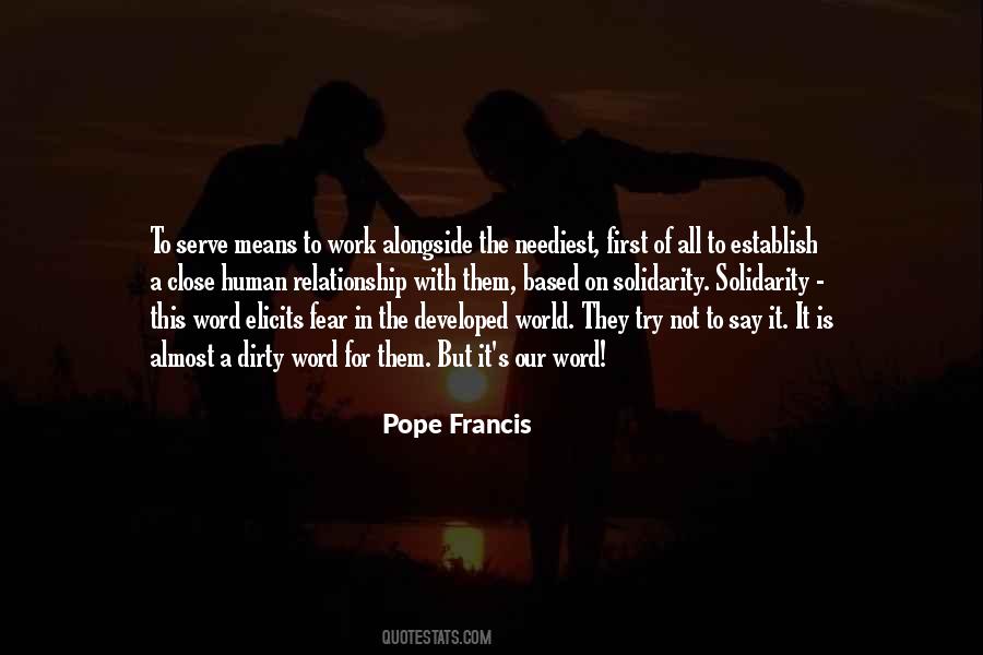 For A Relationship To Work Quotes #253587