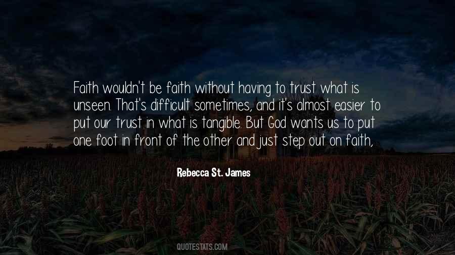 Step Of Faith Quotes #1589035