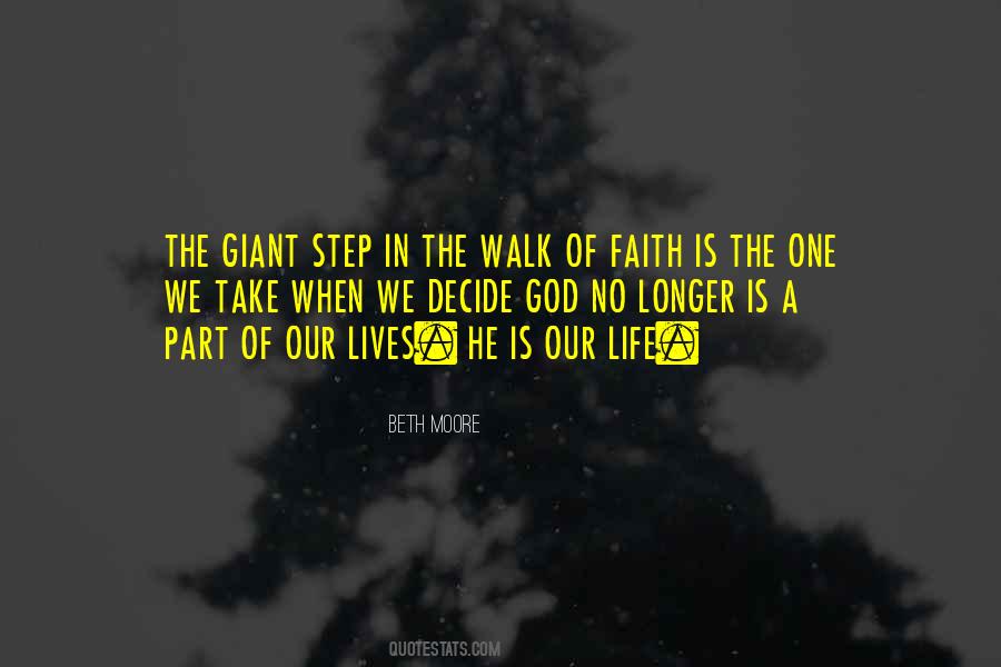 Step Of Faith Quotes #192992