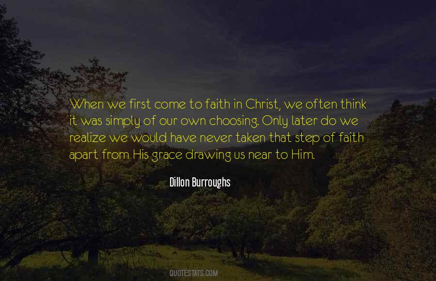 Step Of Faith Quotes #225372