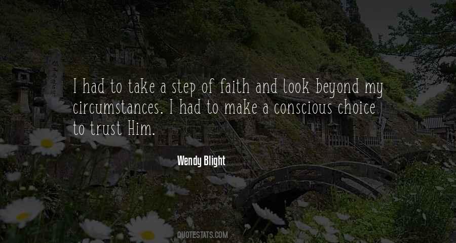Step Of Faith Quotes #498435