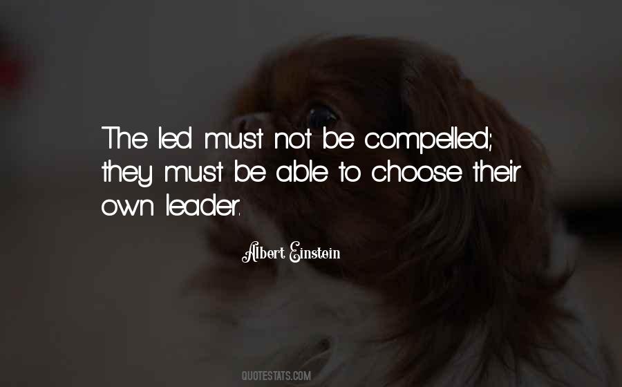 Born To Be A Leader Quotes #1529828