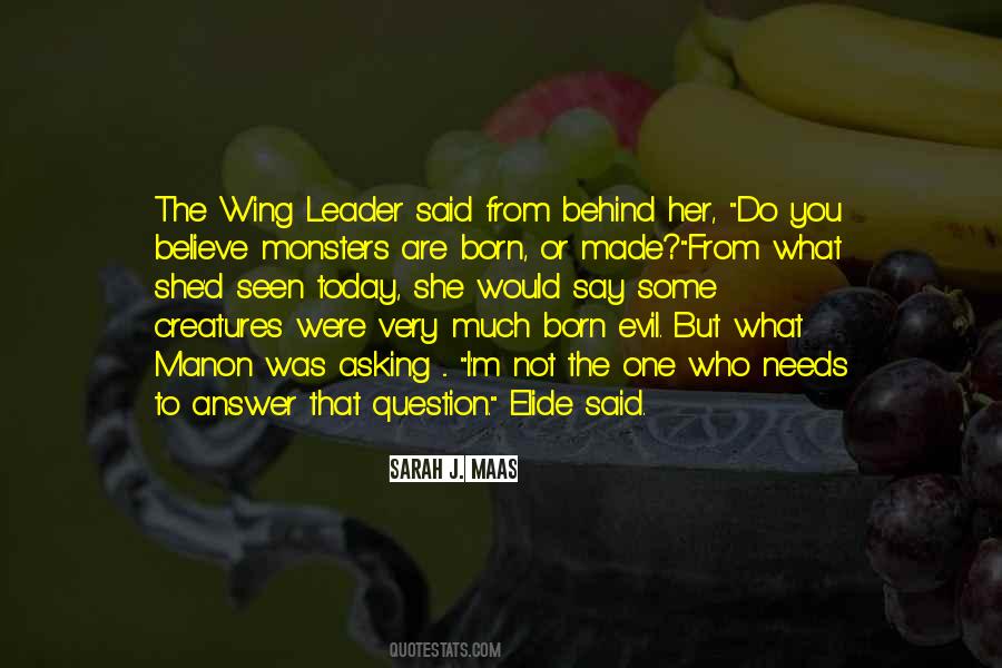 Born To Be A Leader Quotes #1620815